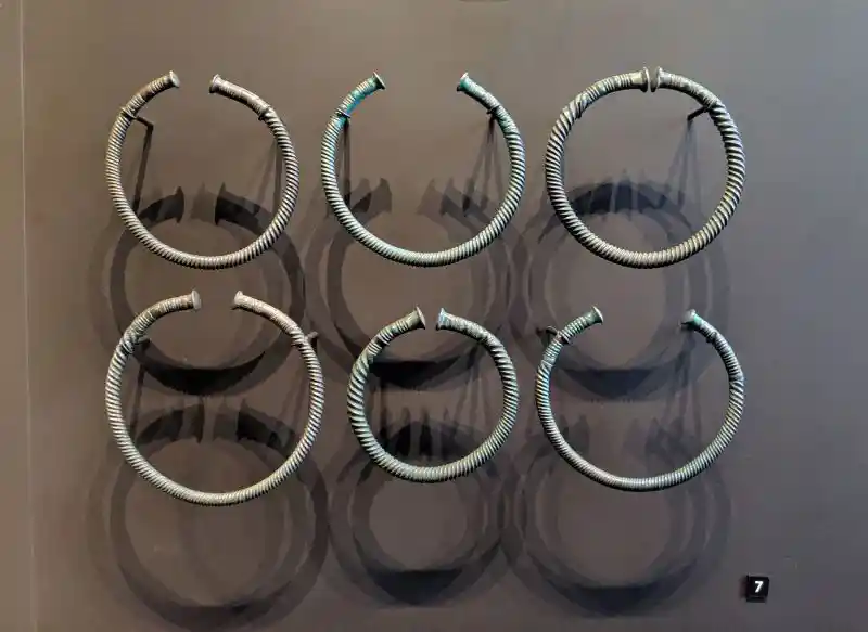 Bronze rings represent a form of "ring money" used during the Bronze Age in Central Europe.